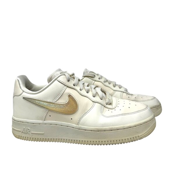 Nike Air Force 1 '07 SE Low Jelly Jewel Pale Ivory White size 6.5 sneakers - Picture 1 of 15